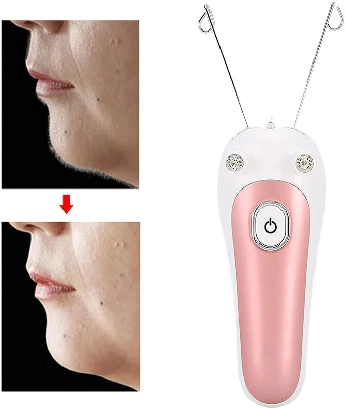 Electric Facial Threading Hair Removal – Portable Threading Device