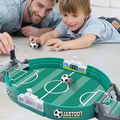 Mini Football Table Game – Portable 2-Player Foosball Table
