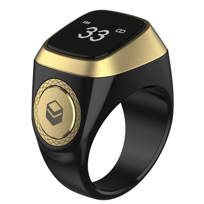 Zikr Ring – Smart Tasbeeh Counter with OLED Display & Prayer Alerts