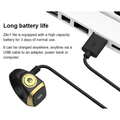 Zikr Ring – Smart Tasbeeh Counter with OLED Display & Prayer Alerts